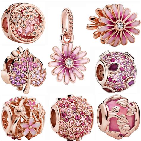 pandora rosegold charms|rose gold pandora charms genuine.